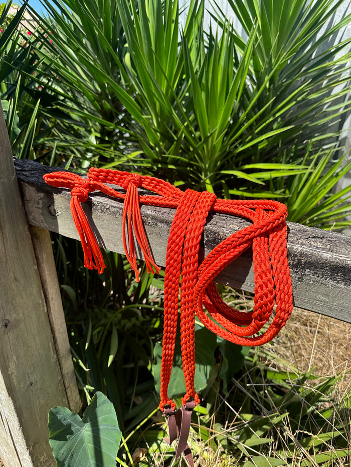Split reins with no hardware - Tiffanys Braided Tack LLC