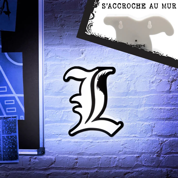 Abysse America Death Note - "L" Lamp Decorative Portable Led Lamp