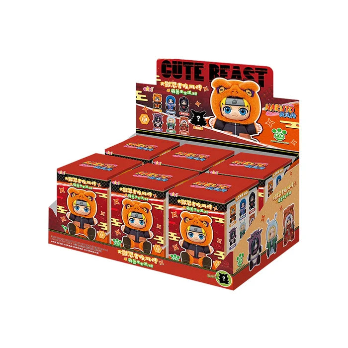 Abysse America Naruto - Beast Party V2 Series Vinyl Plush 1 Single Blind Box