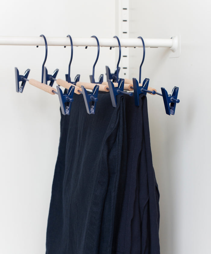 Adult Clip Hangers in Navy
