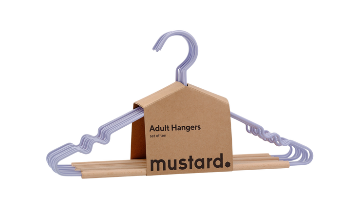 Adult Top Hangers in Lilac