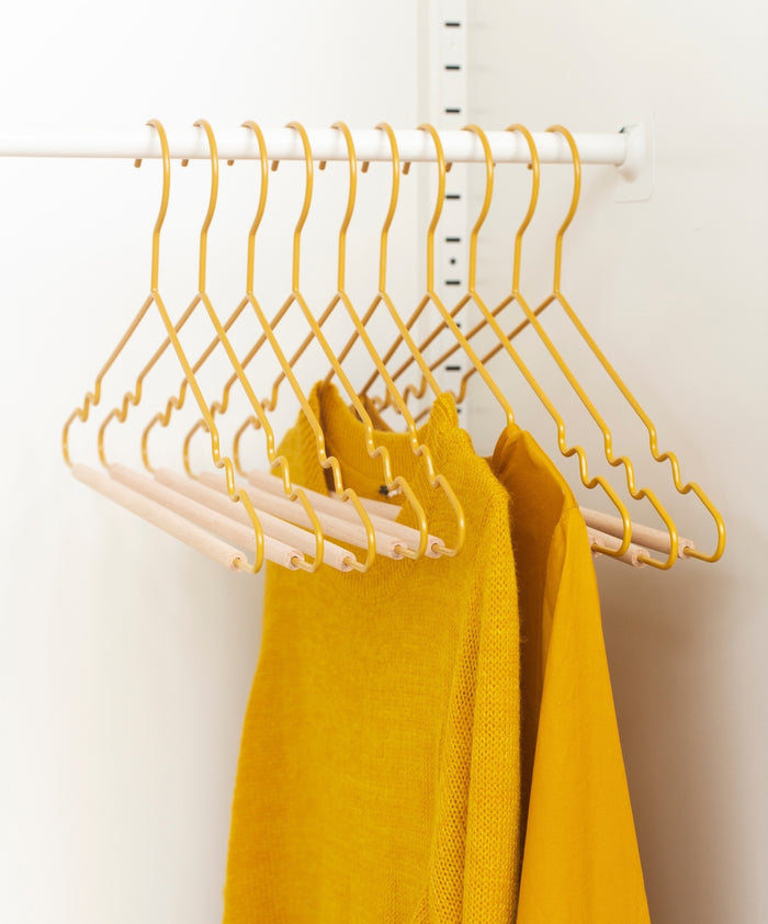Adult Top Hangers in Mustard