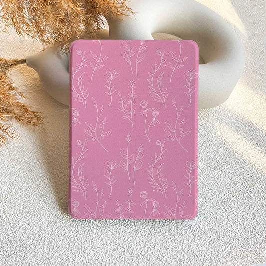 Aesthetics Botanical | Kindle Case - Pink - IMCASE