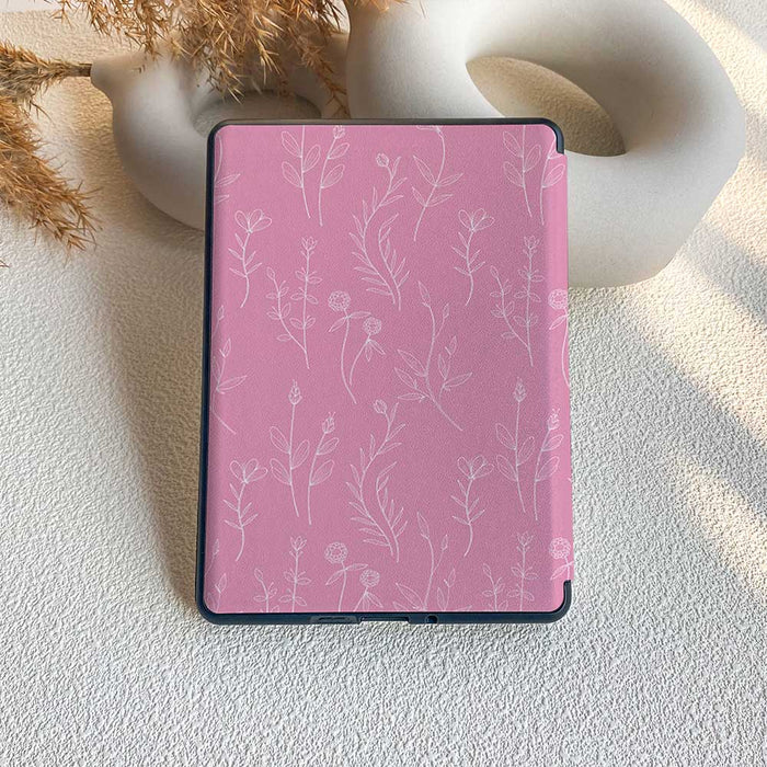 Aesthetics Botanical | Kindle Case - Pink - IMCASE
