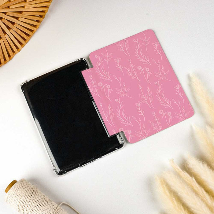 Aesthetics Botanical | Kindle Case - Pink - IMCASE