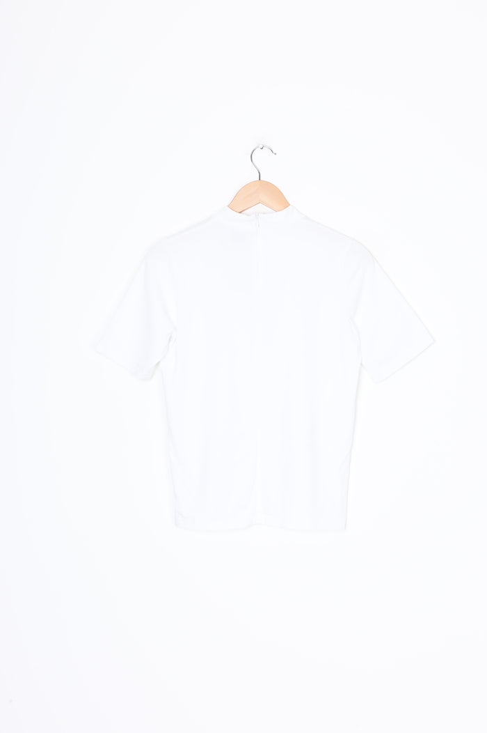 Aje Womens White T-shirt Size S
