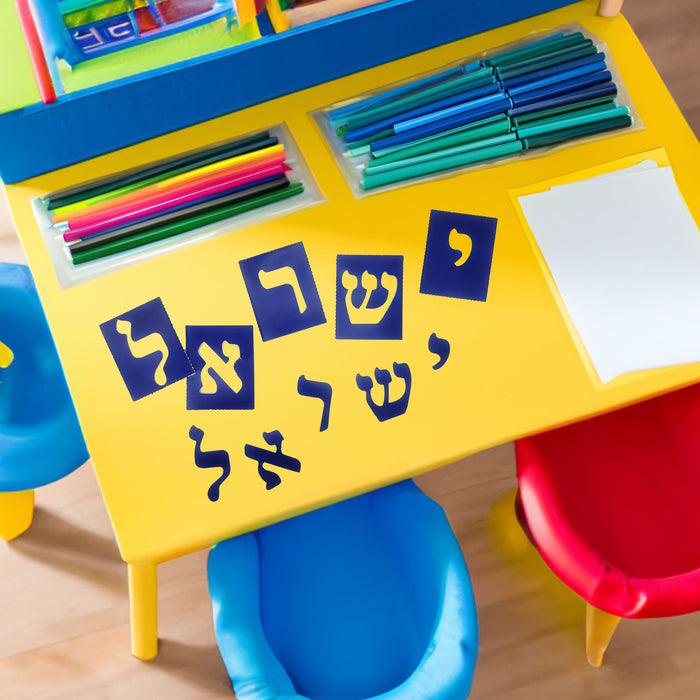 Alef-Bet Stencils