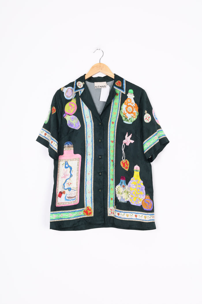 Alemais Womens Multi Shirt Size 8