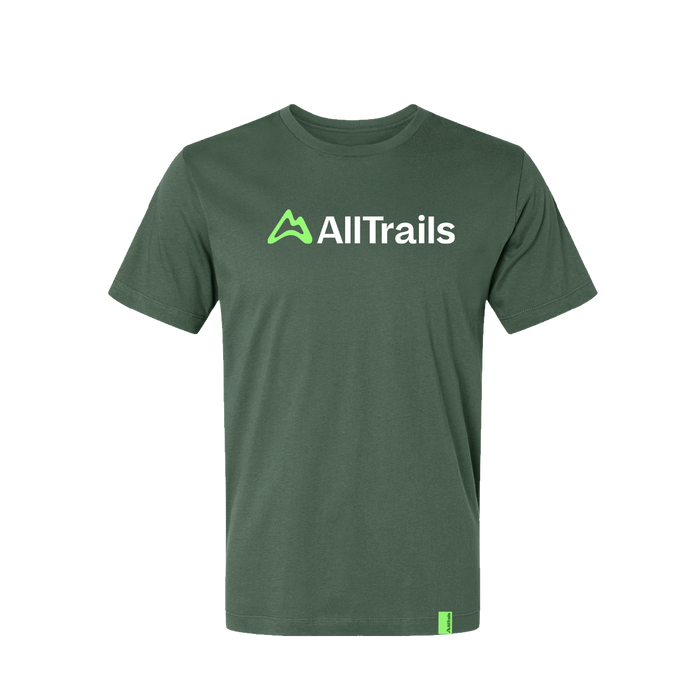 AllTrails Logo Tee - Pine Tees Touchstone