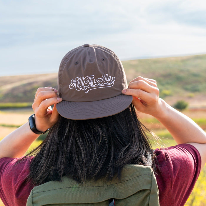 AllTrails Script Hat - Walnut Headwear Touchstone