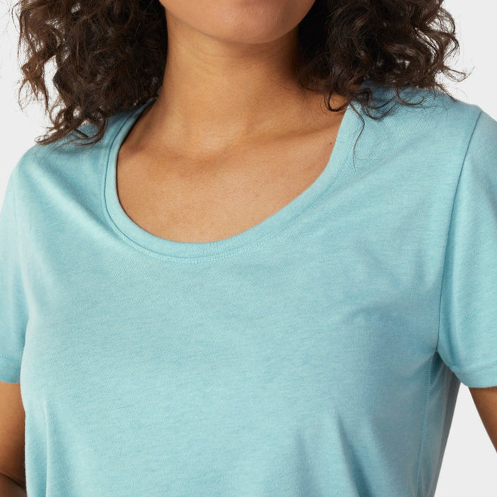 AllTrails × Stio Women's Divide Scoop Neck Tee - Calming Water Tees Stio