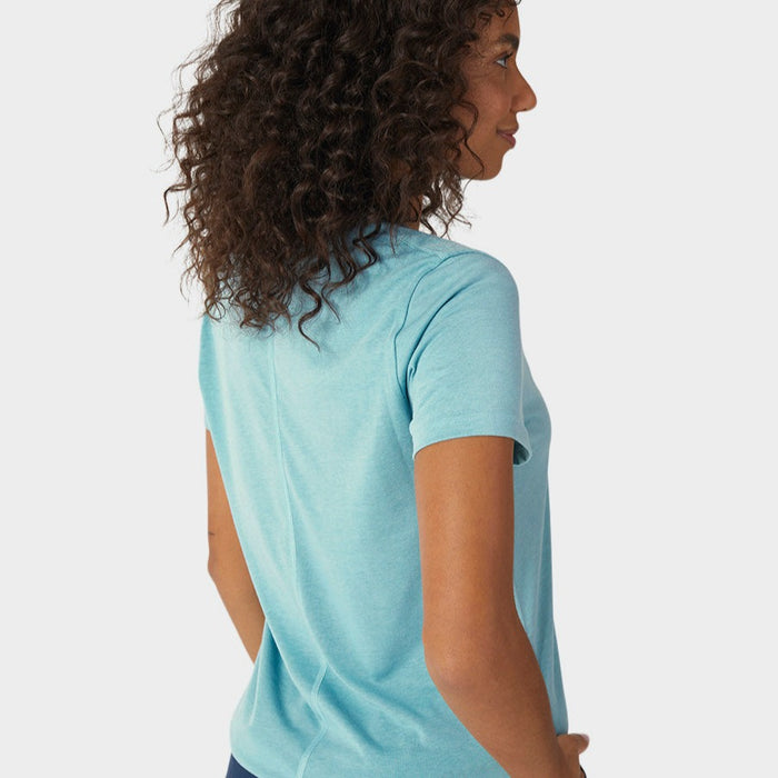 AllTrails × Stio Women's Divide Scoop Neck Tee - Calming Water Tees Stio