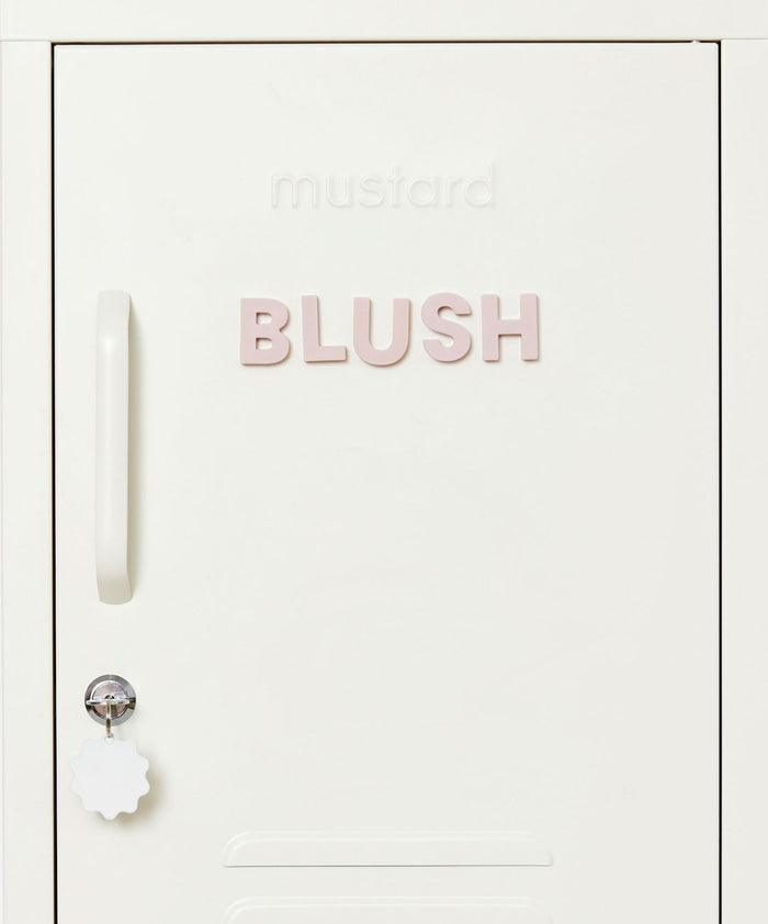 Alphabet Magnets in Blush by Wordbits