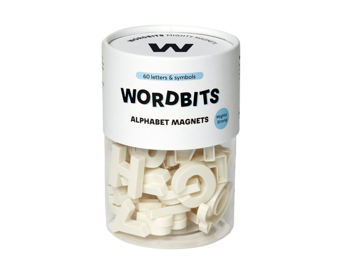 Alphabet Magnets in Bone