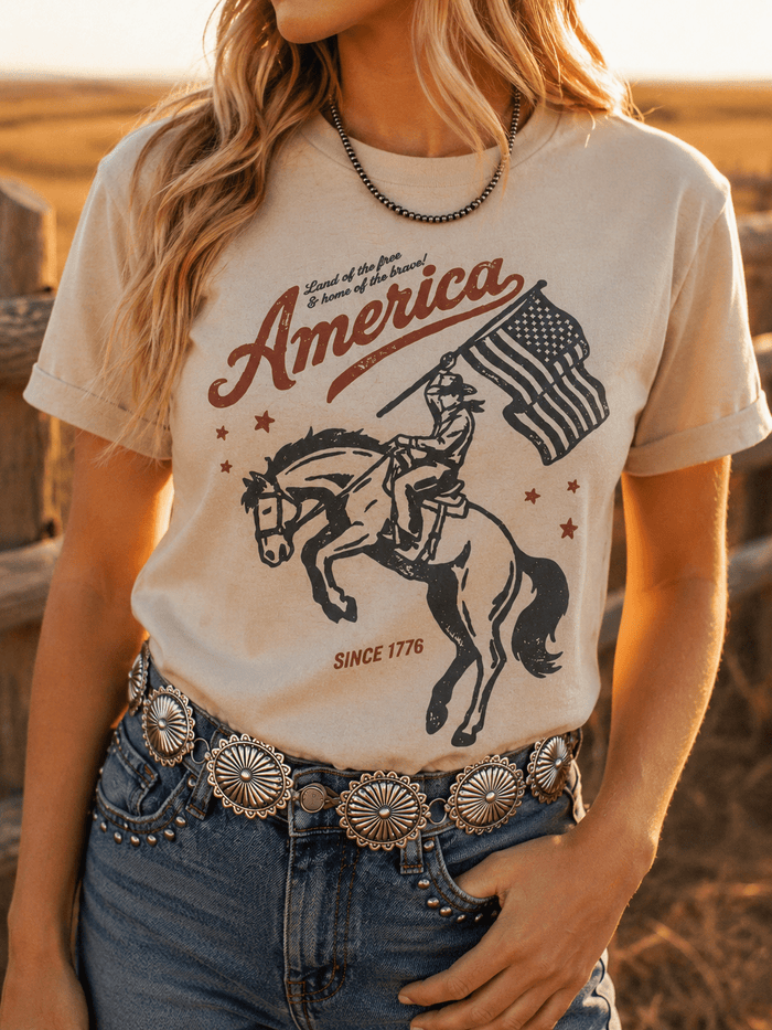 America Since 1776 Graphic TeeCementS