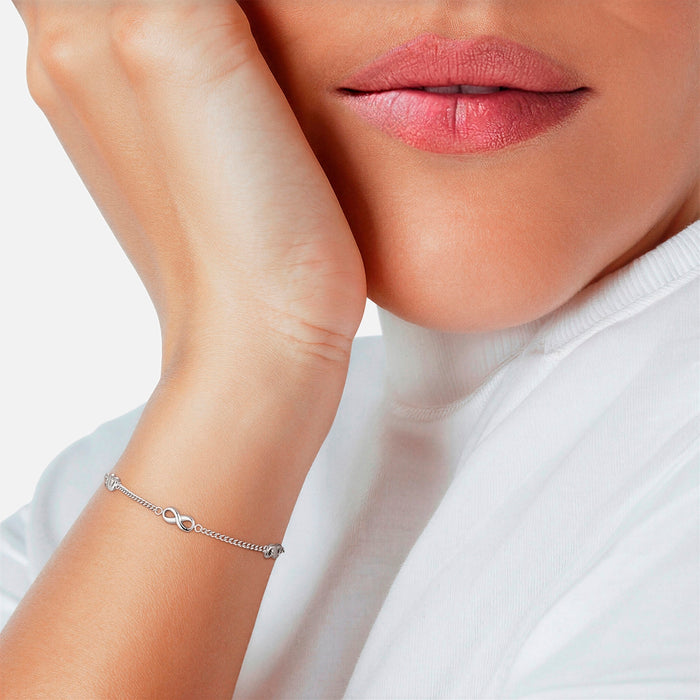Armband mit Infinity-Symbolen