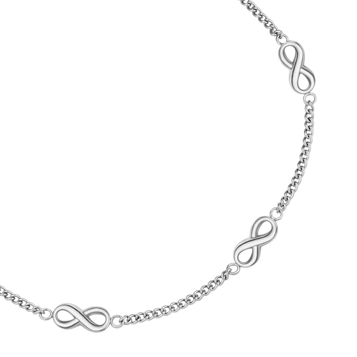 Armband mit Infinity-Symbolen