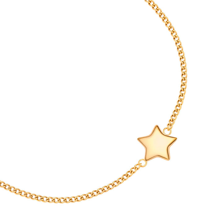 Armband mit Stern-Symbol gold