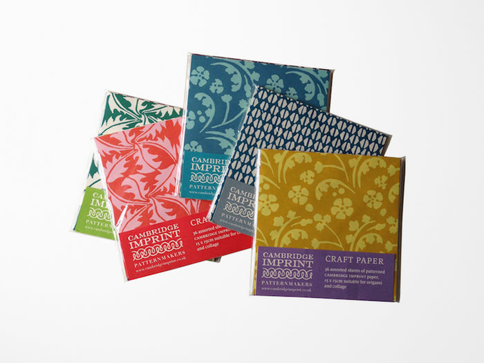 Assorted Printed Craft Paper Packet