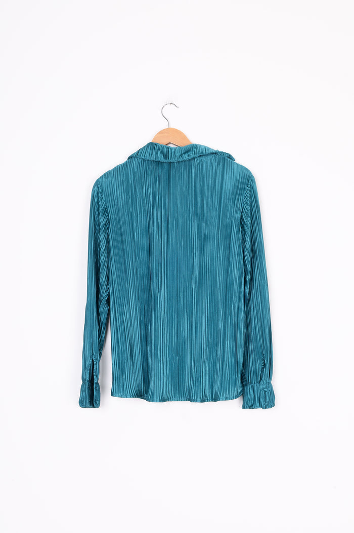 Atmos&Here Womens Blue Shirt Size 8