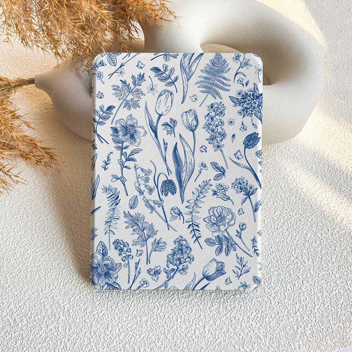 Azure Botanics | Kindle Case - IMCASE