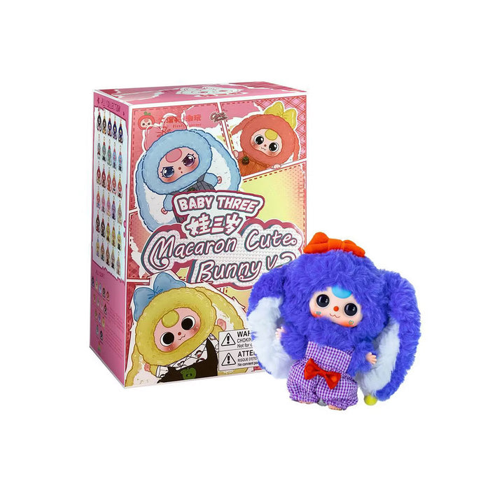 Baby Three - Pastel Macaron Bunny V2 Baby Plush 1 Single Blind Box