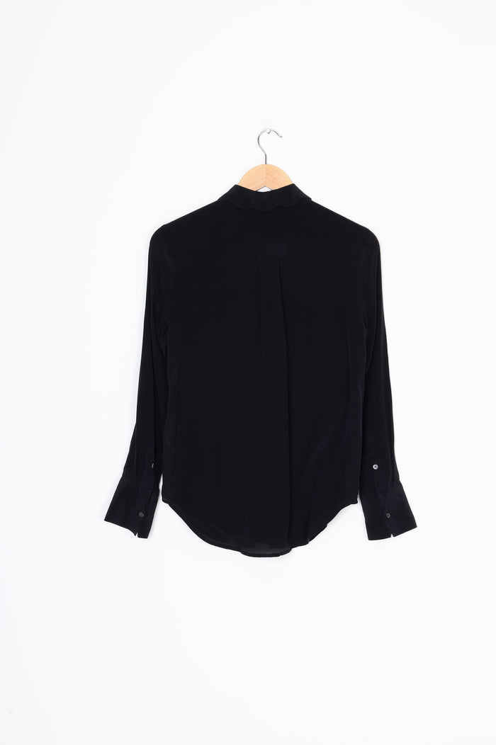 Banana Republic Womens Black Shirt Size XS