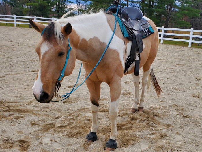 Barrel reins with adjustable grip knots variety of lengths 1/2" - Tiffanys Braided Tack LLC