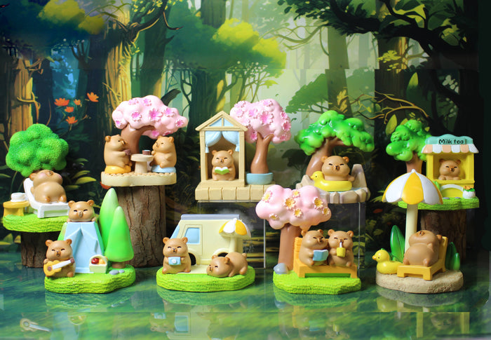 BC mini Capybara - 1pc Tree Figure Blind Box - Kryptonite Character Store