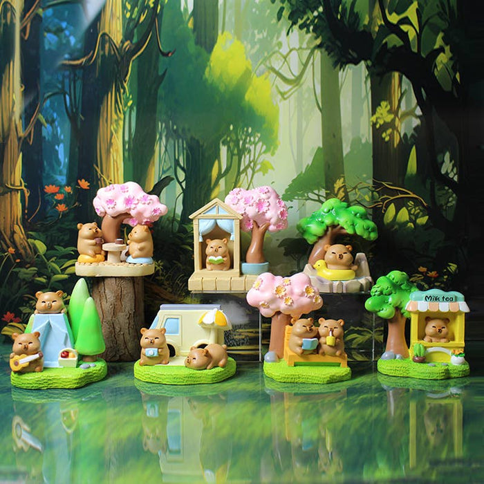 BC mini Capybara - 1pc Tree Figure Blind Box - Kryptonite Character Store