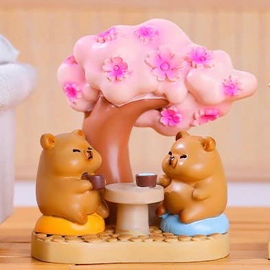 BC mini Capybara - 1pc Tree Figure Blind Box - Kryptonite Character Store