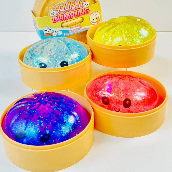 BCmini - Dumpling Translucent Glitter Squishy-12