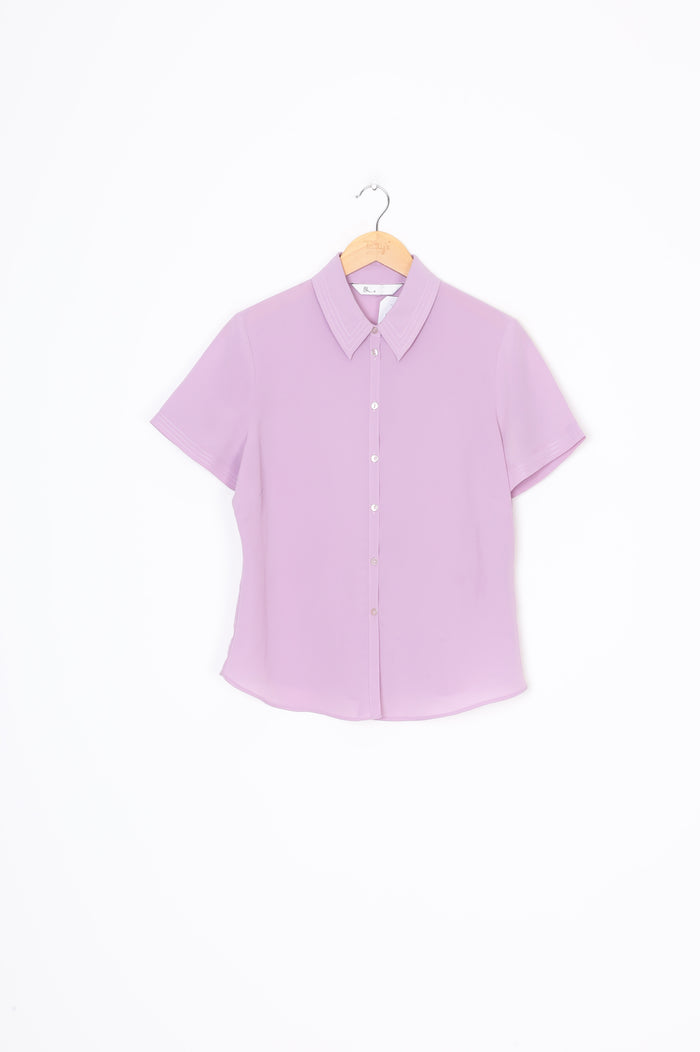 BHS Womens Purple Shirt Size S