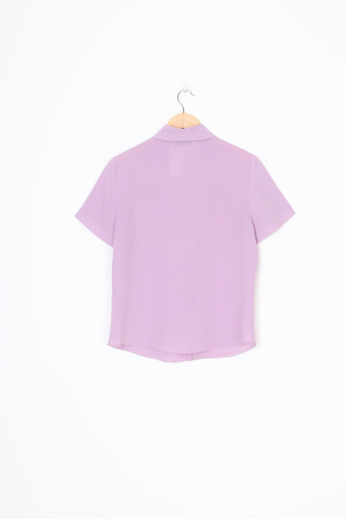 BHS Womens Purple Shirt Size S
