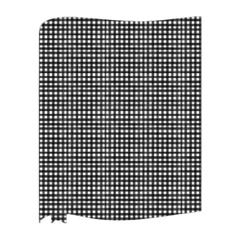 Rosanne Beck Black Gingham Table Runner