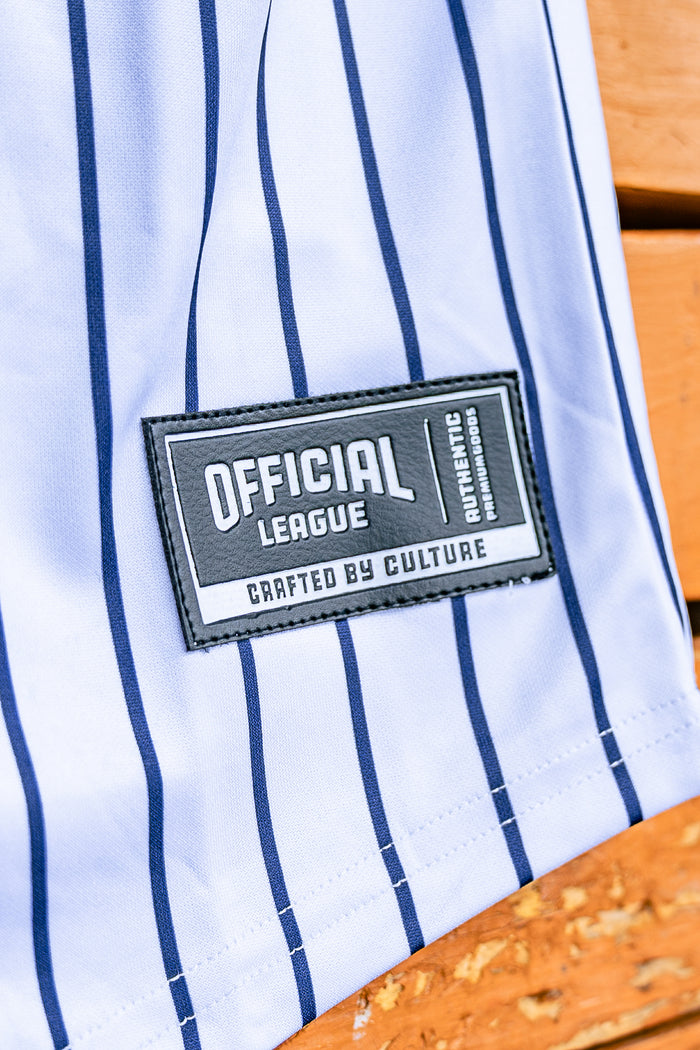 [ Brantley Gilbert x Gwinnett Stripers ] Home Pinstripe Jersey - Official League
