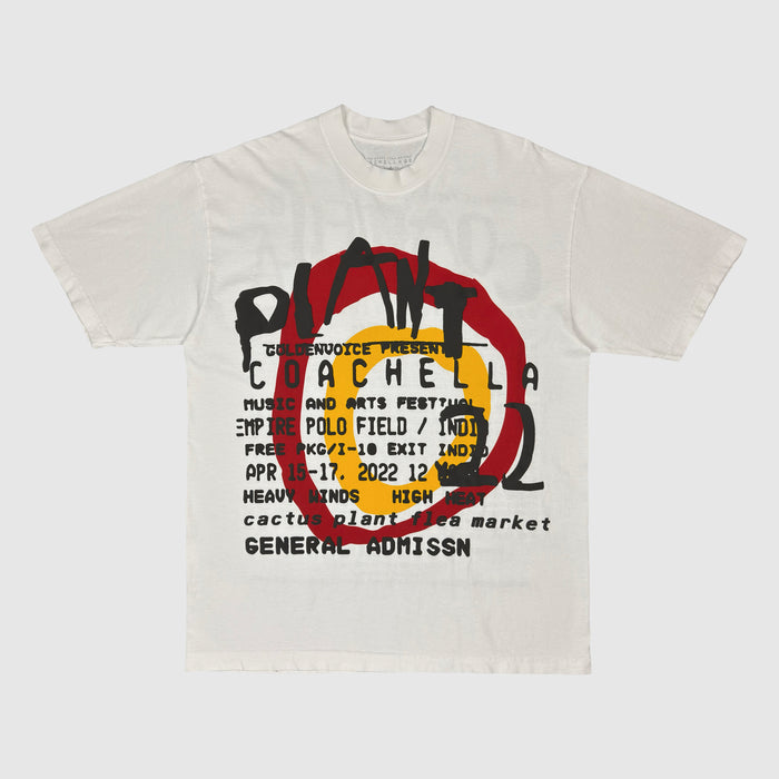 Cactus Plant Flea Market 2022 Unreleased 'YE' Coachella Festival Tee