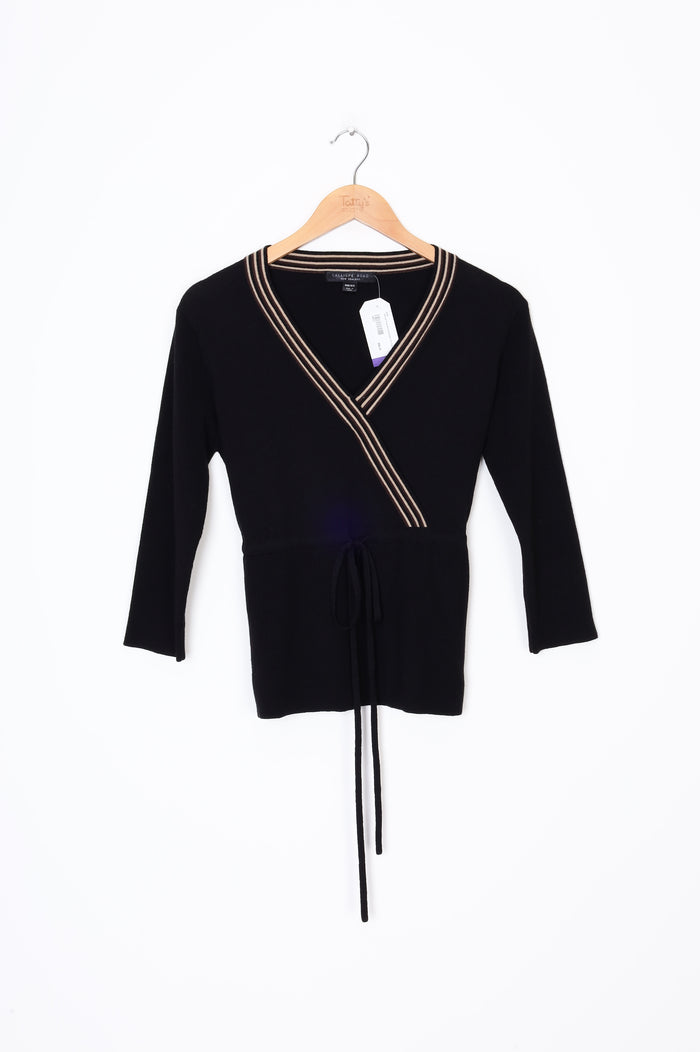 Calliope Road Womens Black Top Size O/S