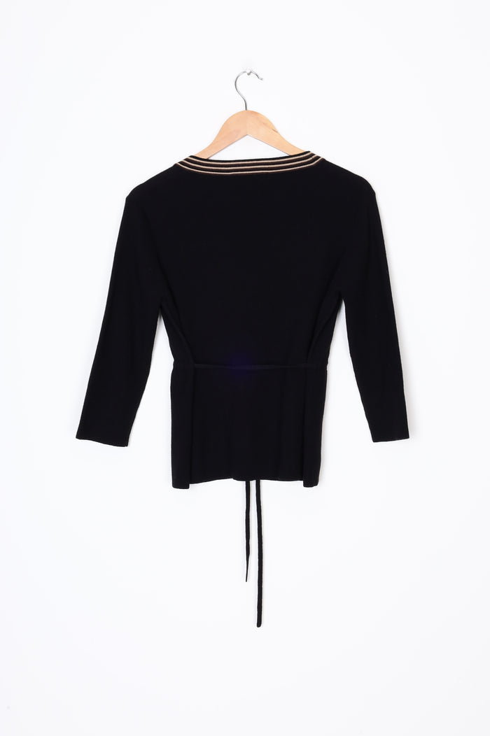 Calliope Road Womens Black Top Size O/S