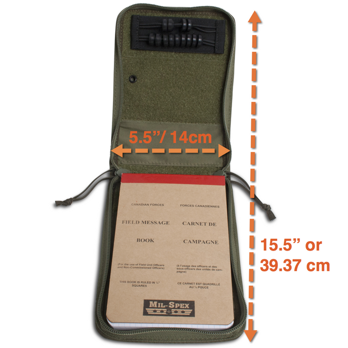 Canadian Field Message Pad Cover System