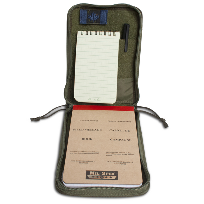 Canadian Field Message Pad Cover System