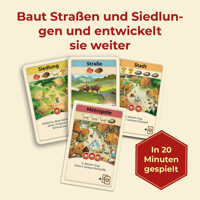 Catan Das Kartenspiel - Catan-Feeling in 20 Minuten