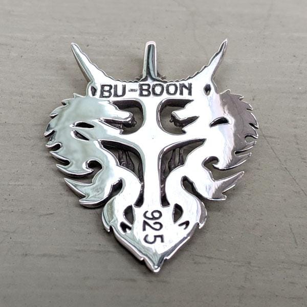 Silver Celtic Dragon Pendant-Bikerringshop
