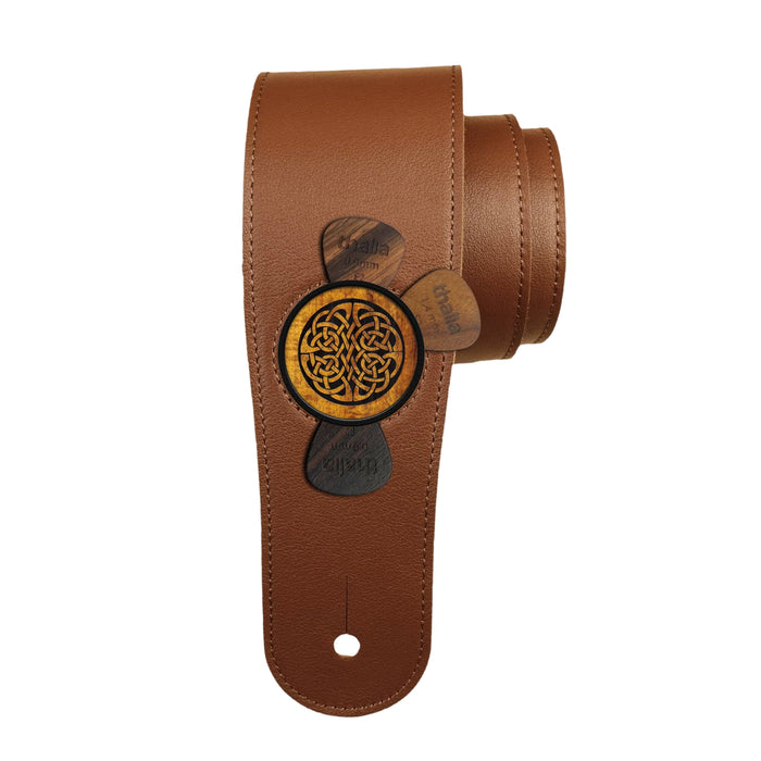 Thalia Celtic Knot | Pick Puck Integrated Leather Strap – product image 2