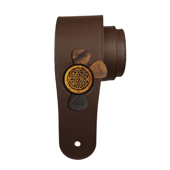 Thalia Celtic Knot | Pick Puck Integrated Leather Strap – product image 3