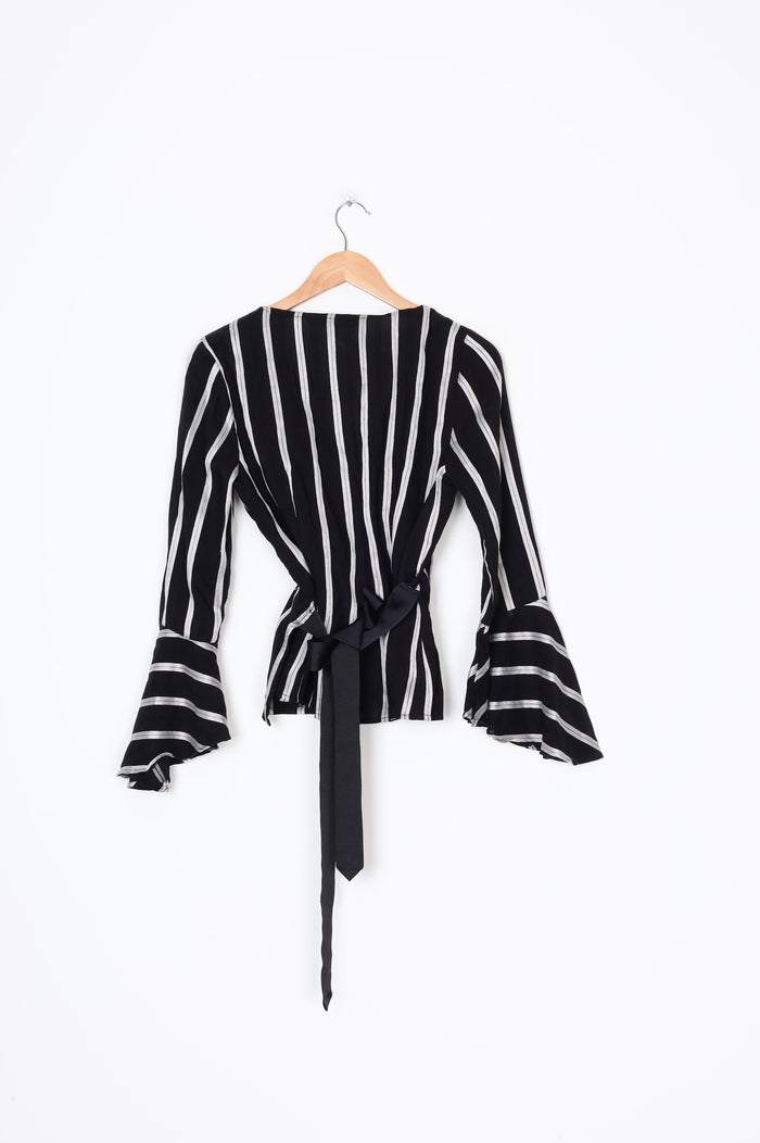 Charlie Brown Womens Black Top Size 12