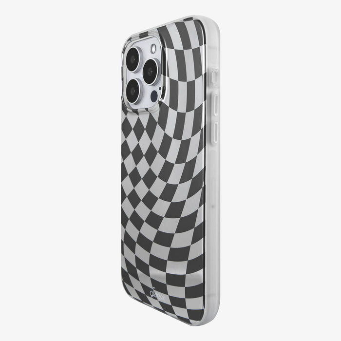 Checkmate Black/Silver MagSafe® Compatible iPhone Case