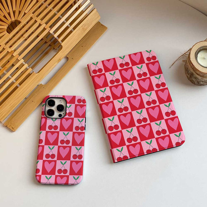 Cherry Checker  iPad Case