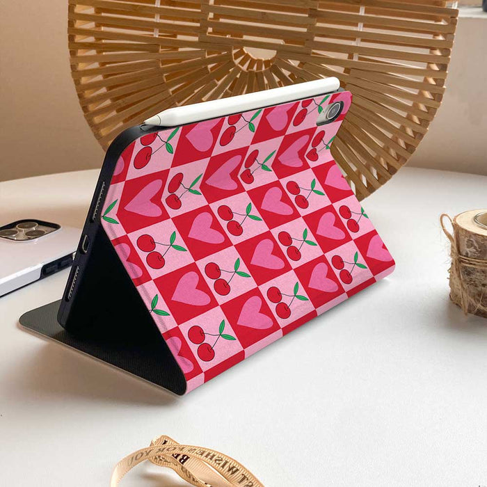 Cherry Checker  iPad Case
