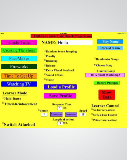 Childrens Switch and Touch Progressions